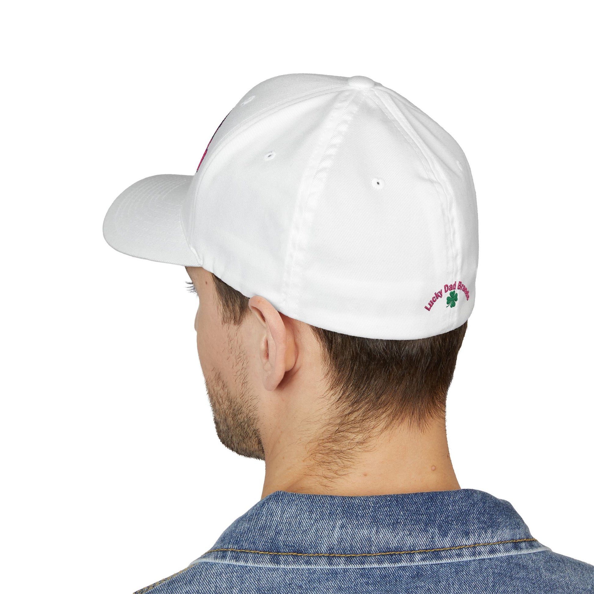 One Lucky Dad Embroidered Cap - Perfect for Father's Day and St. Patrick's Day